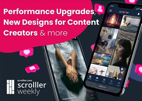 scroller home page|Categories Page Updates, New Designs for Content  .